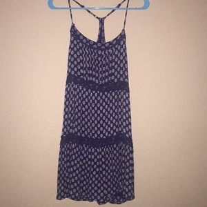 Hollister Navy Blue Sun Dress